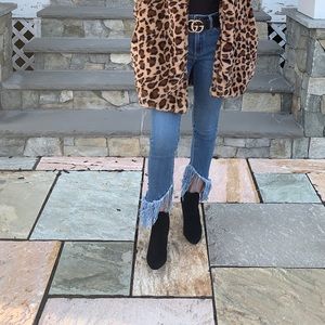 Just black denim jeans